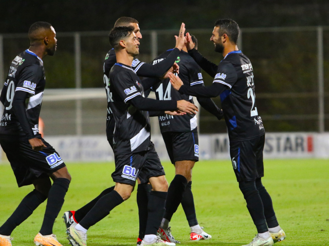 שחקני טבריה חוגגים (עודד חסין)